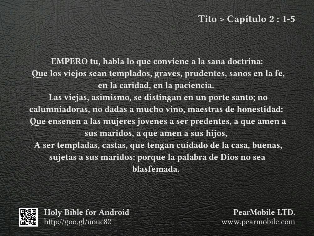 Tito, Capítulo 2:1-5